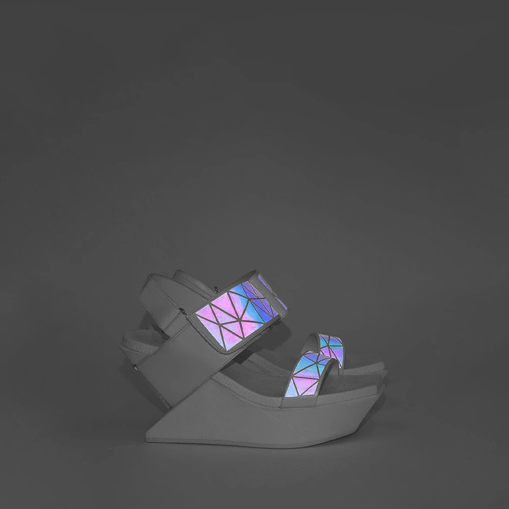 ANREALAGE X UN WOMEN Dimension Delta Wedge Sandal 9 ANREALAGE X UN WOMEN Dimension Delta Wedge Sandal